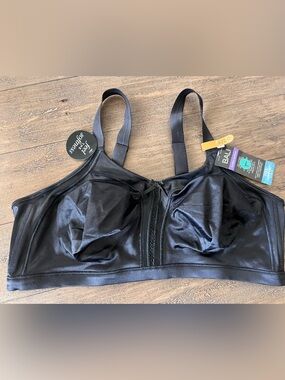 Bali Black Back Closure Comfort Bra - Classic support 42DD